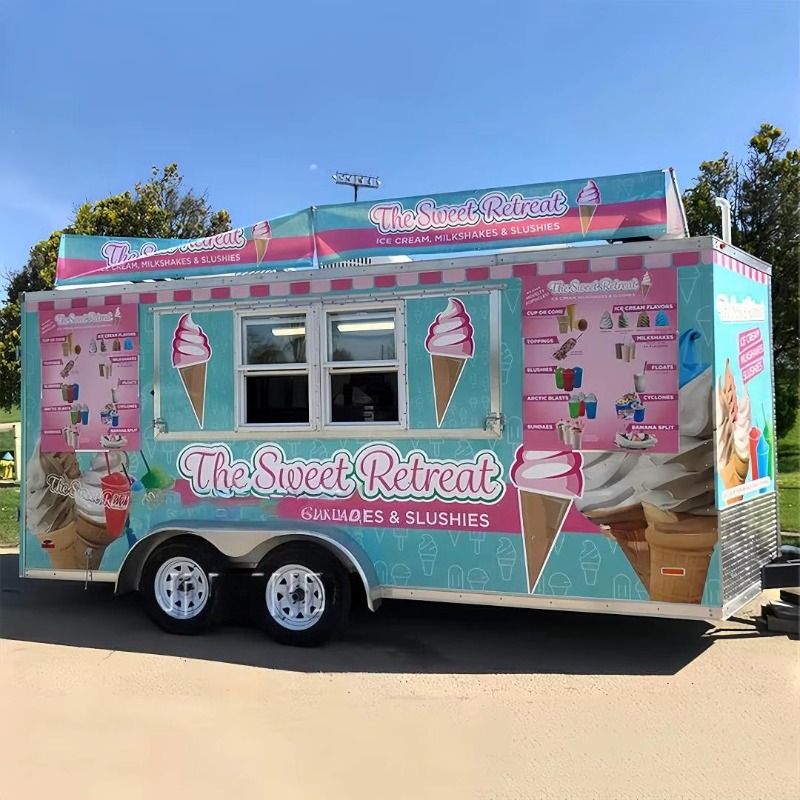 USA Approved Custom Food Trail - Commercial Kitchen Vendor recension och pris