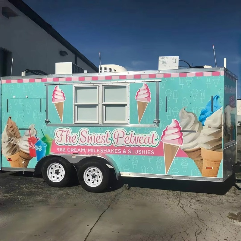 USA Approved Custom Food Trail - Commercial Kitchen Vendor recension och pris