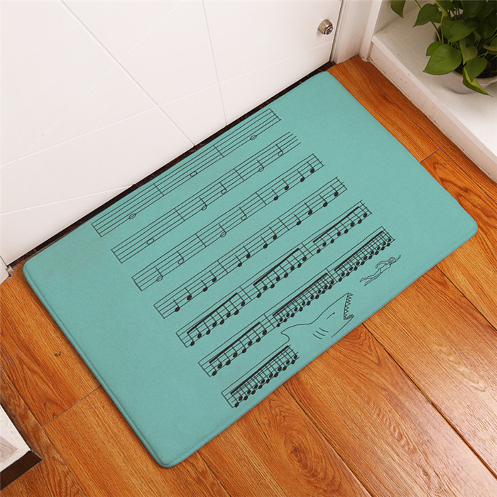 Creative Music Note Carpet Hom - Commercial Kitchen Non Slip Flooring recension och pris