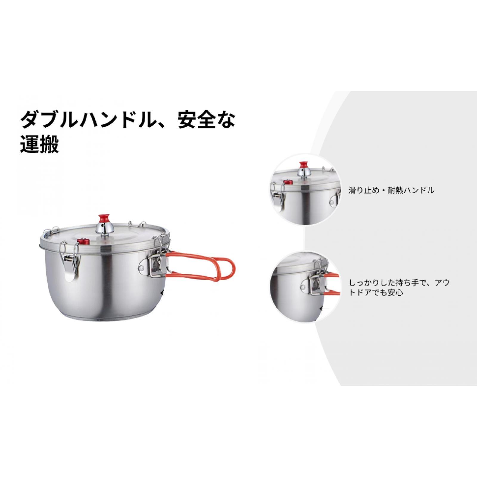 Stainless Steel Pressure Cook  - Induction Cooker Commercial recension och pris