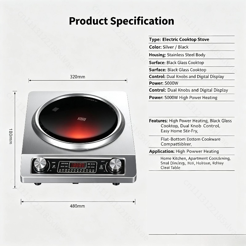 Concave Induction Cooker, Hous - Induction Cooker Commercial recension och pris