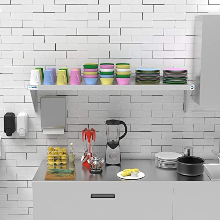 Commercial Kitchen Metal Shelf - Wall Shelf Commercial Kitchen recension och pris