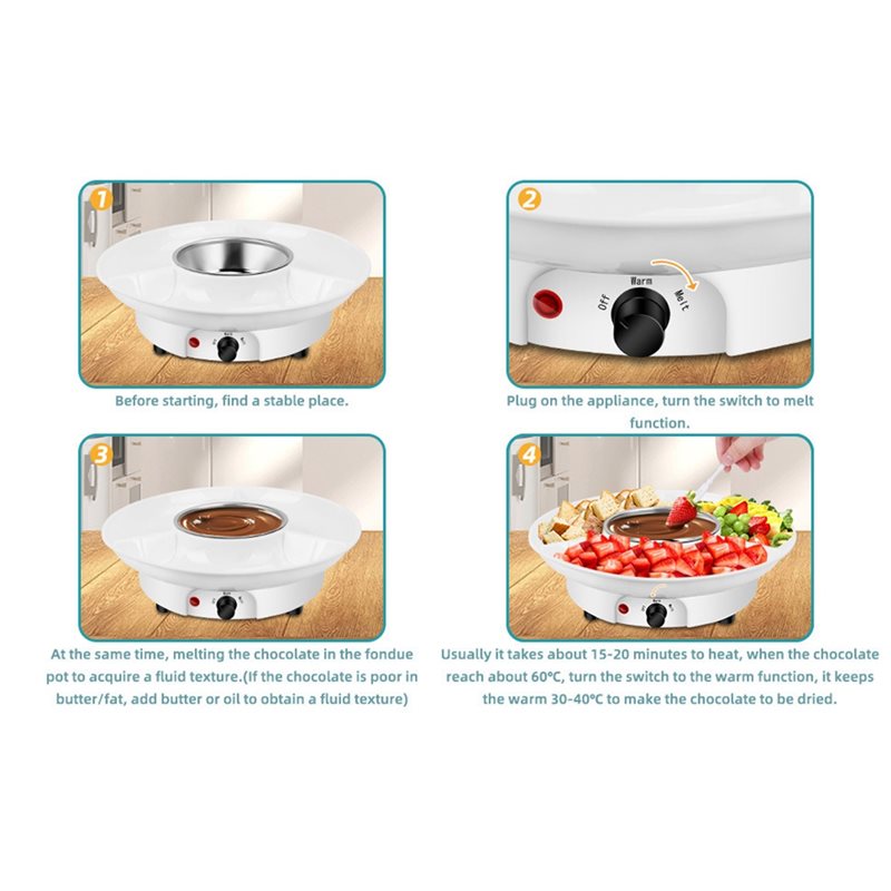 A66Z Cute MINI Electric Chocol - Chocolate Fountain Commercial recension och pris