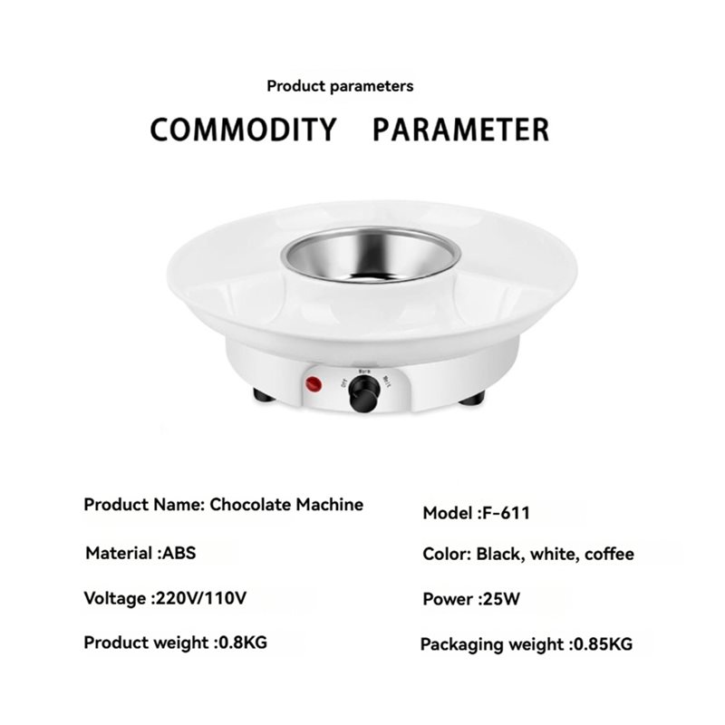 A66Z Cute MINI Electric Chocol - Chocolate Fountain Commercial recension och pris