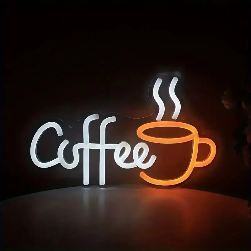Coffee Cup Designed Neon Sign  - Commercial Kitchen Designer recension och pris