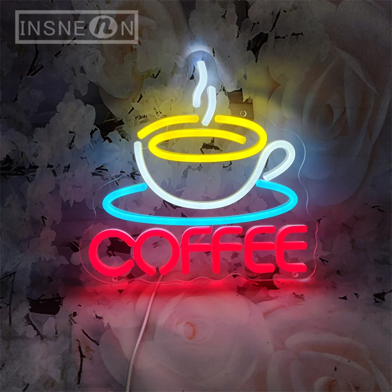 Coffee Cup Designed Neon Sign  - Commercial Kitchen Designer recension och pris