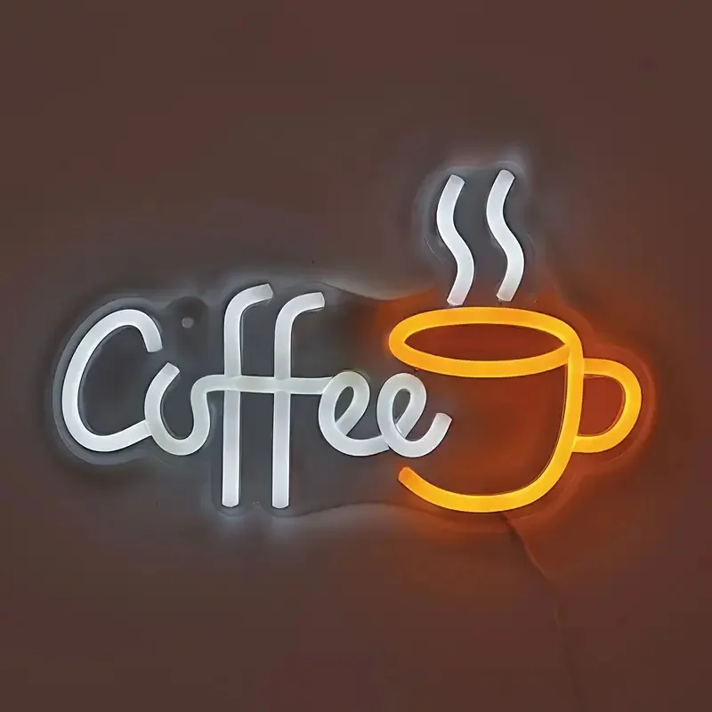 Coffee Cup Designed Neon Sign  - Commercial Kitchen Designer recension och pris