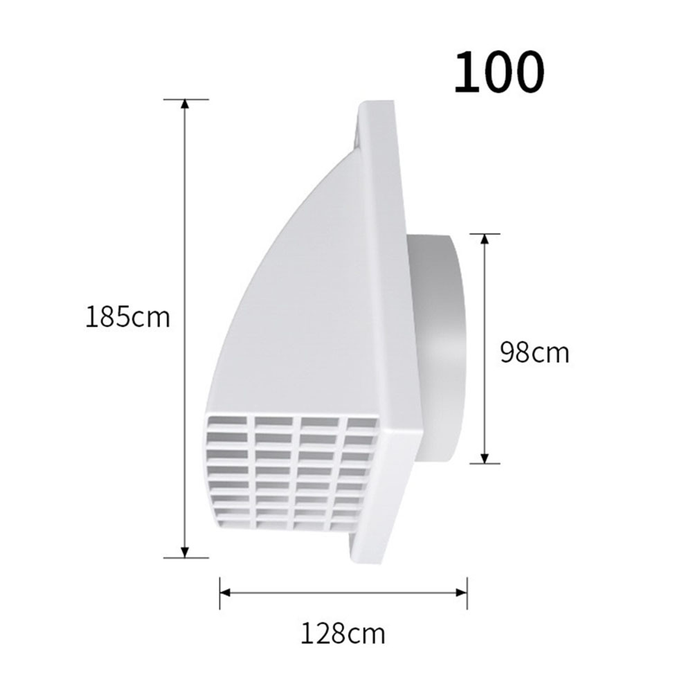 ABS Exhaust Hood ABS Exterior  - Commercial Exhaust Hood recension och pris
