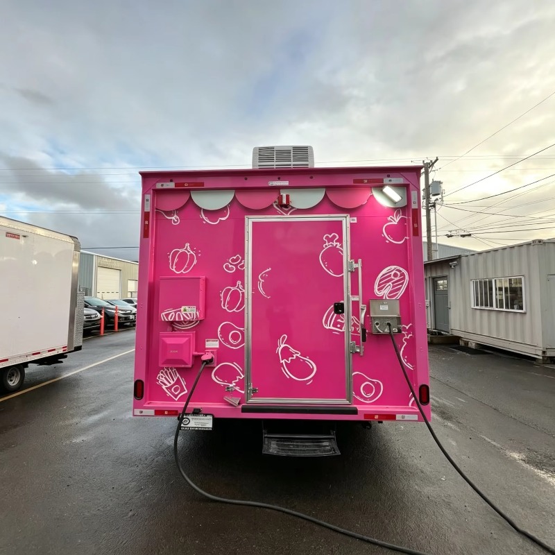 Custom Portable Food Truck Car - Commercial Kitchen Vendor recension och pris
